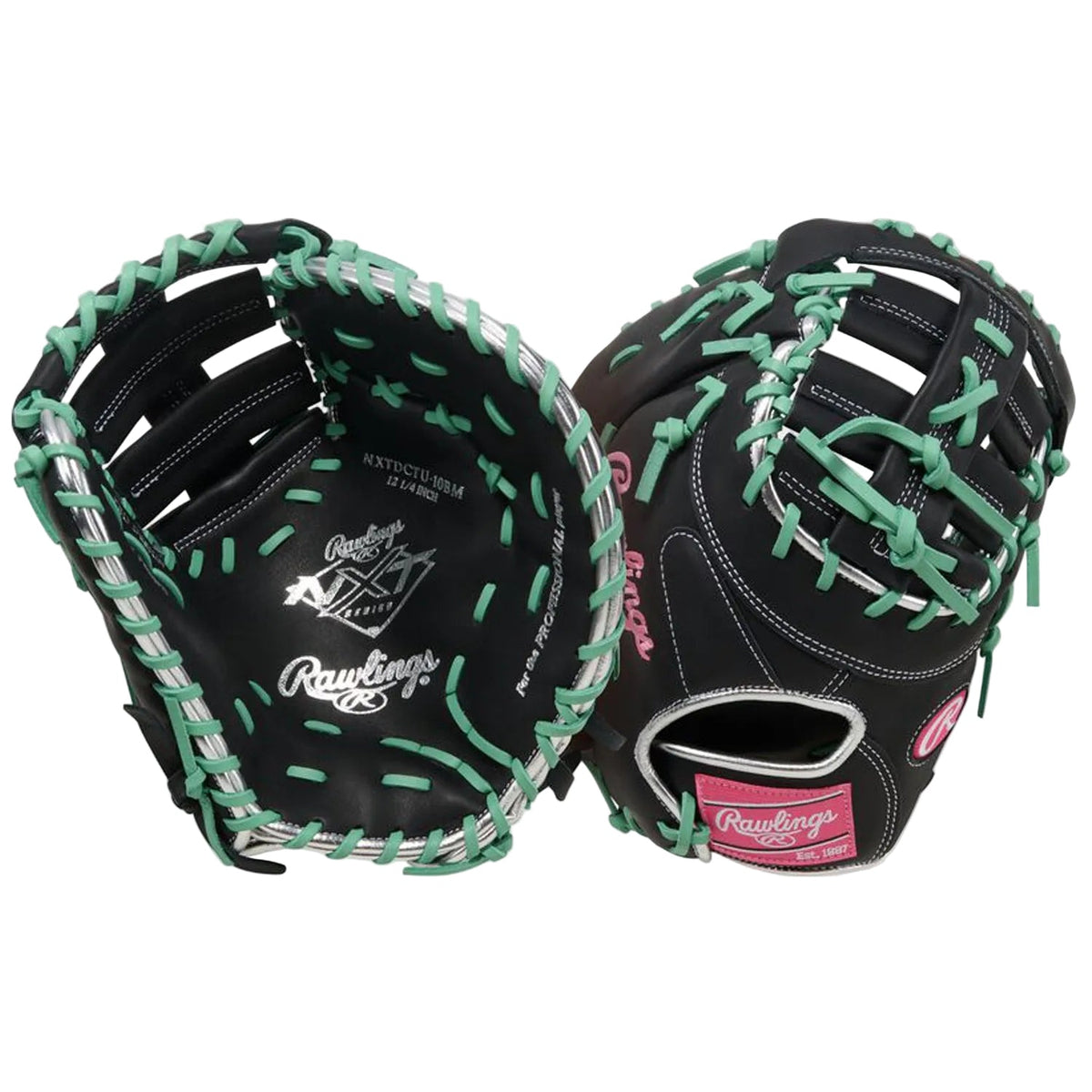 Rawlings NXT Series 12.25-Inch ContoUR Fit First Base Mitt | Single Post Double Bar Web | NXTDCTU-10BM product image 5,