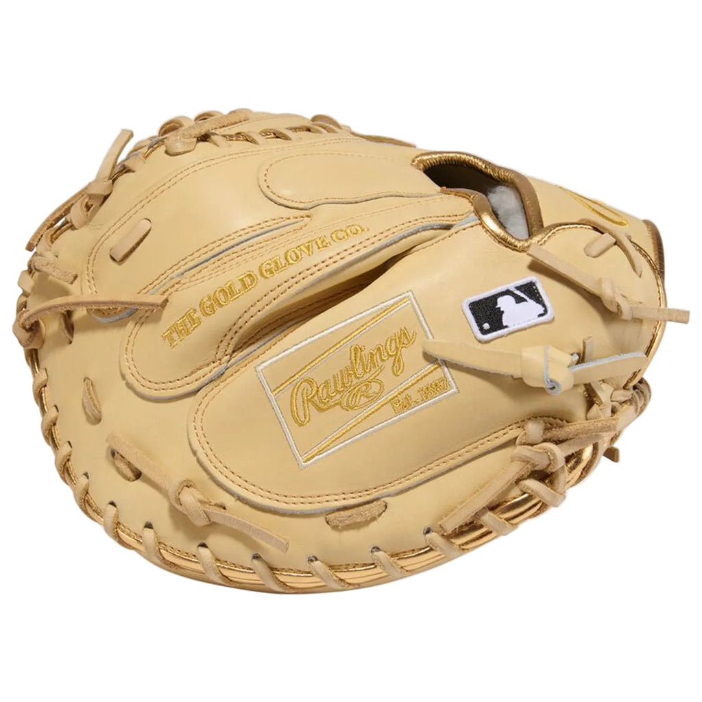 Rawlings Pro Preferred 34-Inch Catcher's Mitt Right Hand Throw | PROSCM43C | Premium Kip Leather Baseball Catcher's Glove