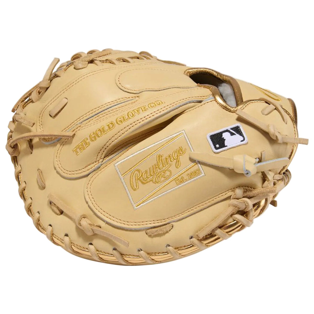 Rawlings Pro Preferred 34-Inch Catcher's Mitt Right Hand Throw | PROSCM43C | Premium Kip Leather Baseball Catcher's Glove