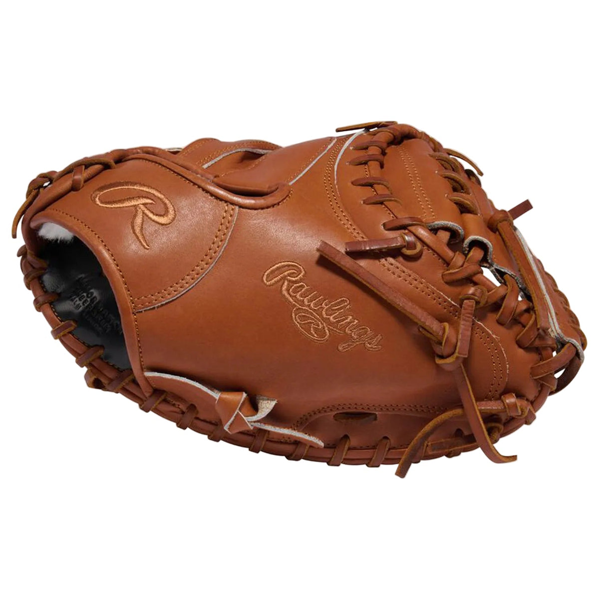 Rawlings Pro Preferred 33-Inch Baseball Catcher's Mitt | PROSCM33-23BR | Right Hand Throw product image 2, provided for