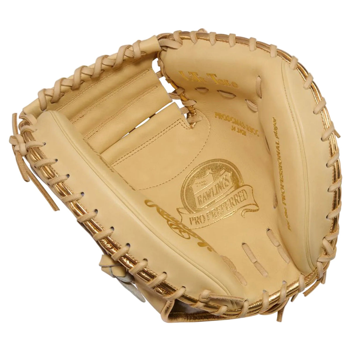 Rawlings Pro Preferred 34-Inch Catcher's Mitt Right Hand Throw | PROSCM43C | Premium Kip Leather Baseball Catcher's Glove