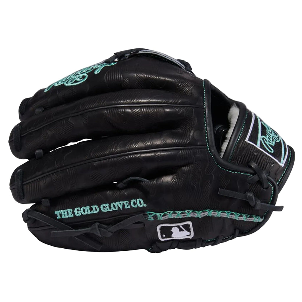 Rawlings Pro Preferred Jacob deGrom 11.75-Inch Infield/Pitcher's Baseball Glove | Black/Mint | Limited Edition product image