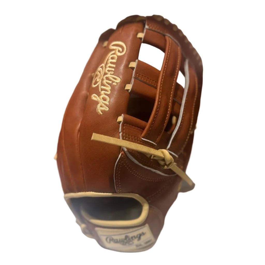 Rawlings Pro Preferred PROS3039-6 12.75" Outfield Baseball Glove | Brown/Tan product image 3, provided for visual reference