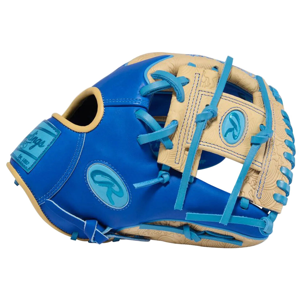 Rawlings PROR205W-2RC Heart of the Hide 11.75-Inch Wing Tip Infield Baseball Glove | Adult Baseball Glove | Pro I-Web