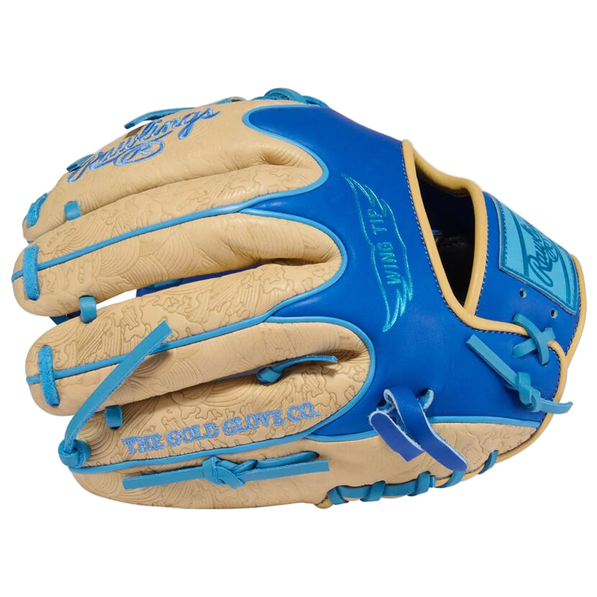 Rawlings PROR205W-2RC Heart of the Hide 11.75-Inch Wing Tip Infield Baseball Glove | Adult Baseball Glove | Pro I-Web