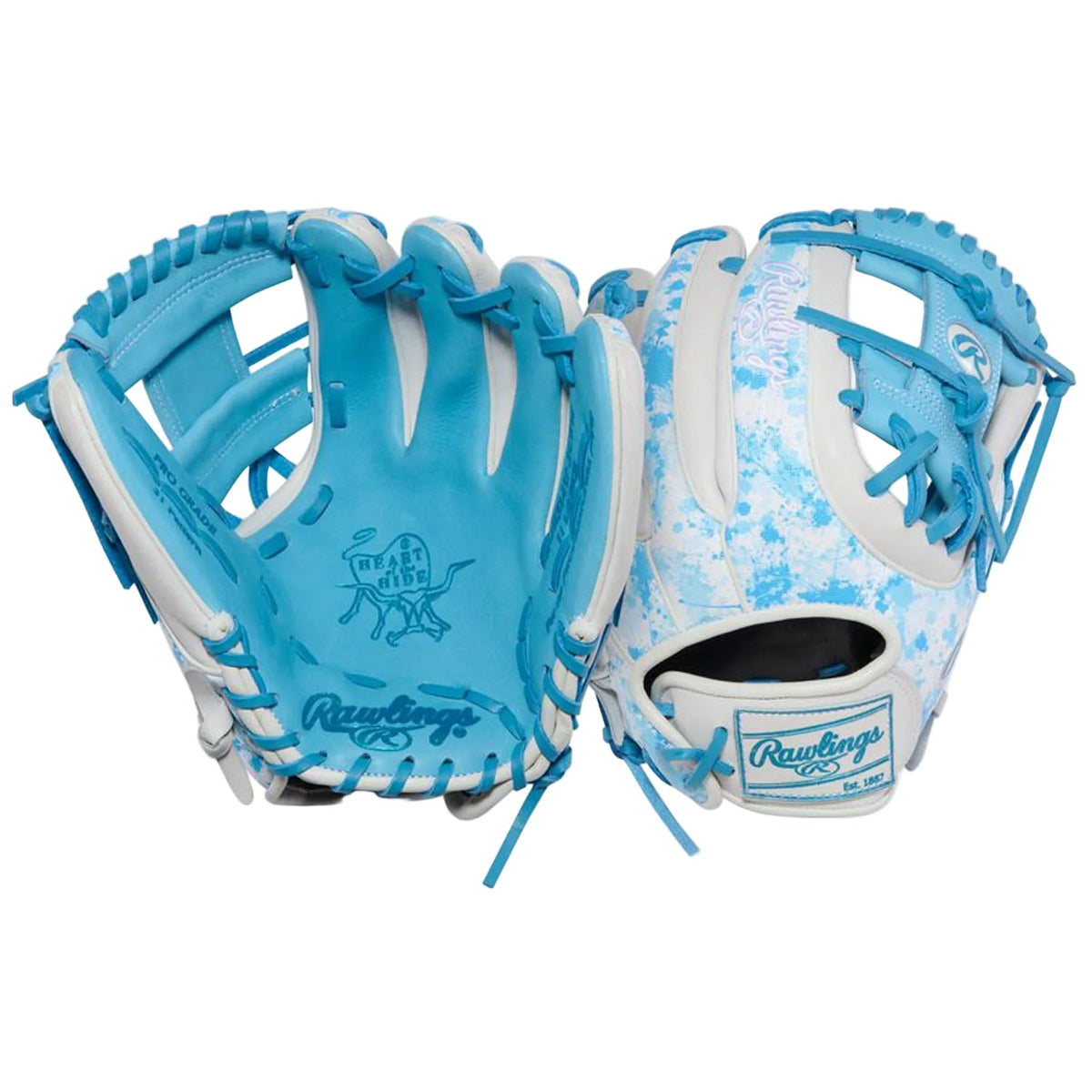 Rawlings Heart of the Hide ContoUR Fit 11.5-Inch Infield Baseball Glove | Adult Baseball Glove | PROR314U-2CBW product image