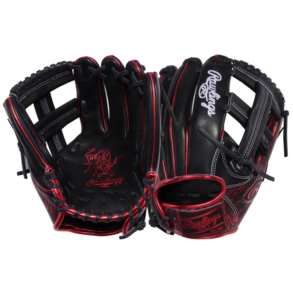 Rawlings Heart of the Hide 11.5-Inch Infield Baseball Glove | Adult Baseball Glove | PRORB734-1BS product image 5, provided