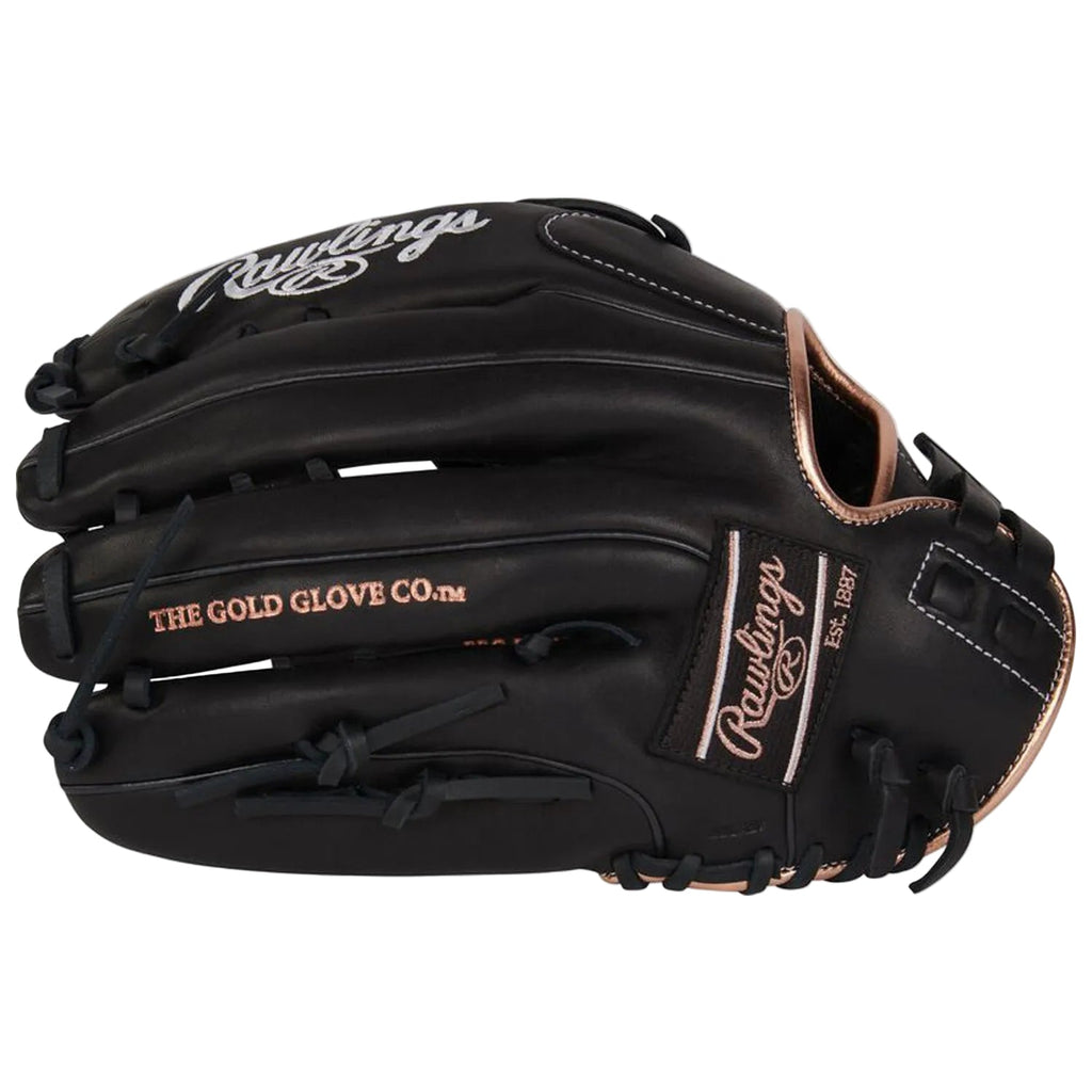 Rawlings R9 Series 13-Inch Outfield Fastpitch Softball Glove | Pro H-Web | R9SB130-6B product image 4, provided for visual