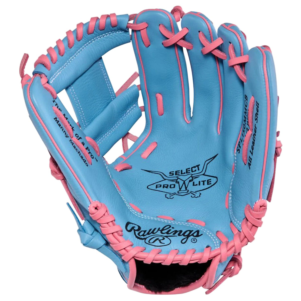 Rawlings Select Pro Lite Manny Machado 11.5-Inch Youth Baseball Glove | Pro I-Web | SPL150MMCB product image 2, provided for
