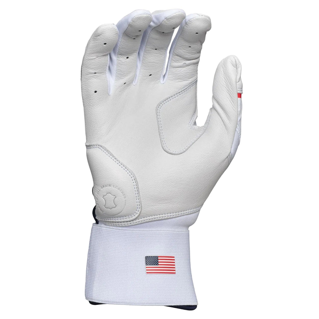 Rawlings Workhorse Compression Strap Batting Gloves | Premium Full-Grain Leather | WH25CBG product image 7, provided for