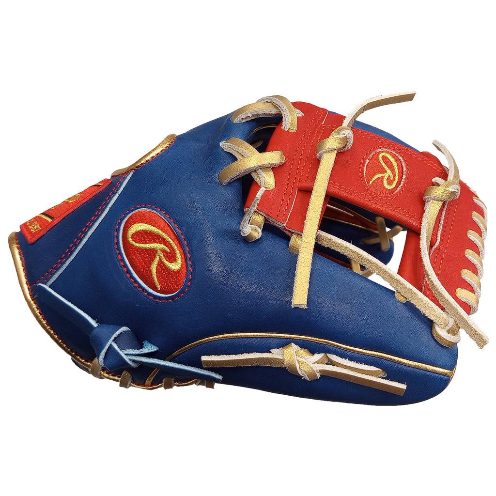 Rawlings Heart of the Hide 11.5” Infield Glove – Limited Venezuela Edition | Pro I-Web | HOH Leather | Blue/Red/Gold product
