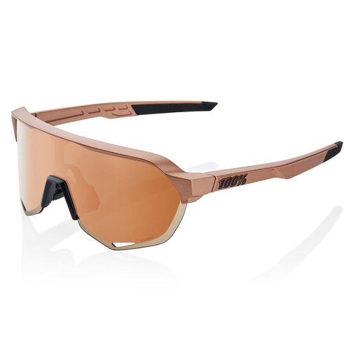 100% S2 Matte Copper Chromium Cycling Sunglasses – HiPER® Copper Mirror Lens - 60006-00005 product image 1, provided for