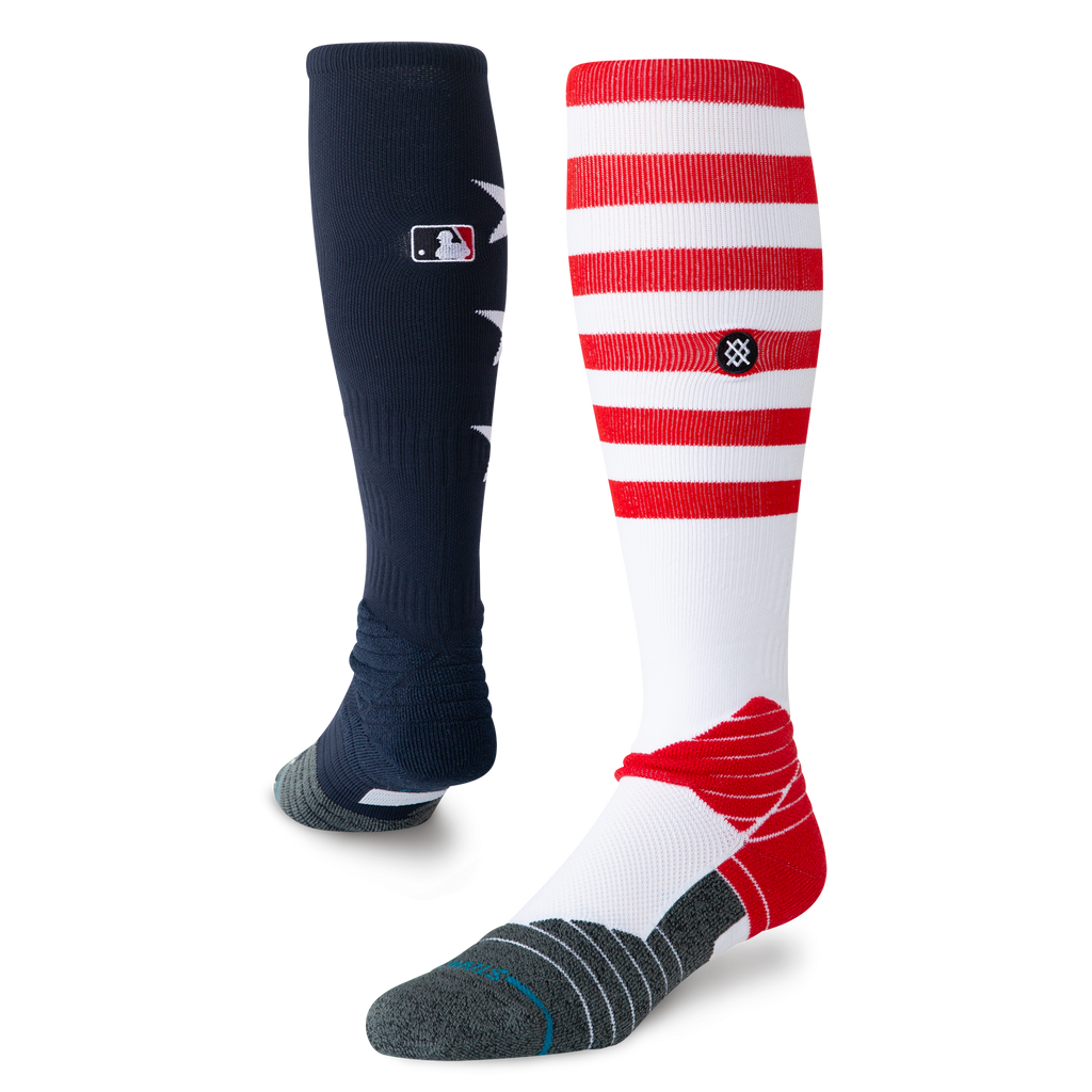 Stance 2026 Home Run Derby OTC Baseball Socks Multi | Adult Over-the-Calf Performance Socks product image 1, provided for
