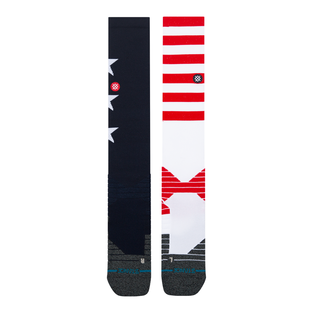 Stance 2026 Home Run Derby OTC Baseball Socks Multi | Adult Over-the-Calf Performance Socks product image 2, provided for