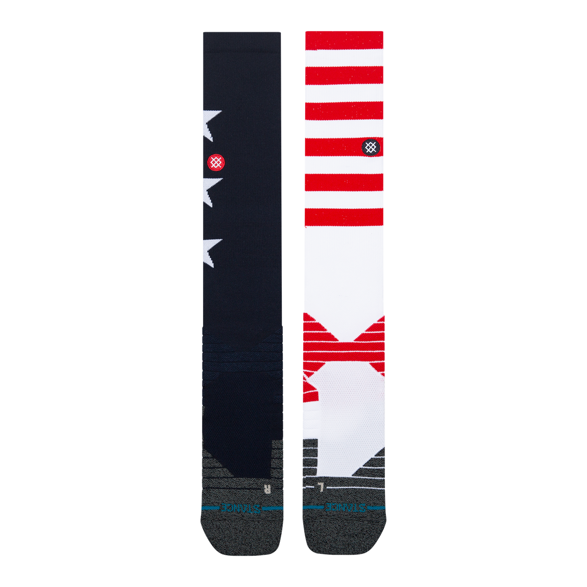 Stance 2026 Home Run Derby OTC Baseball Socks Multi | Adult Over-the-Calf Performance Socks product image 2, provided for