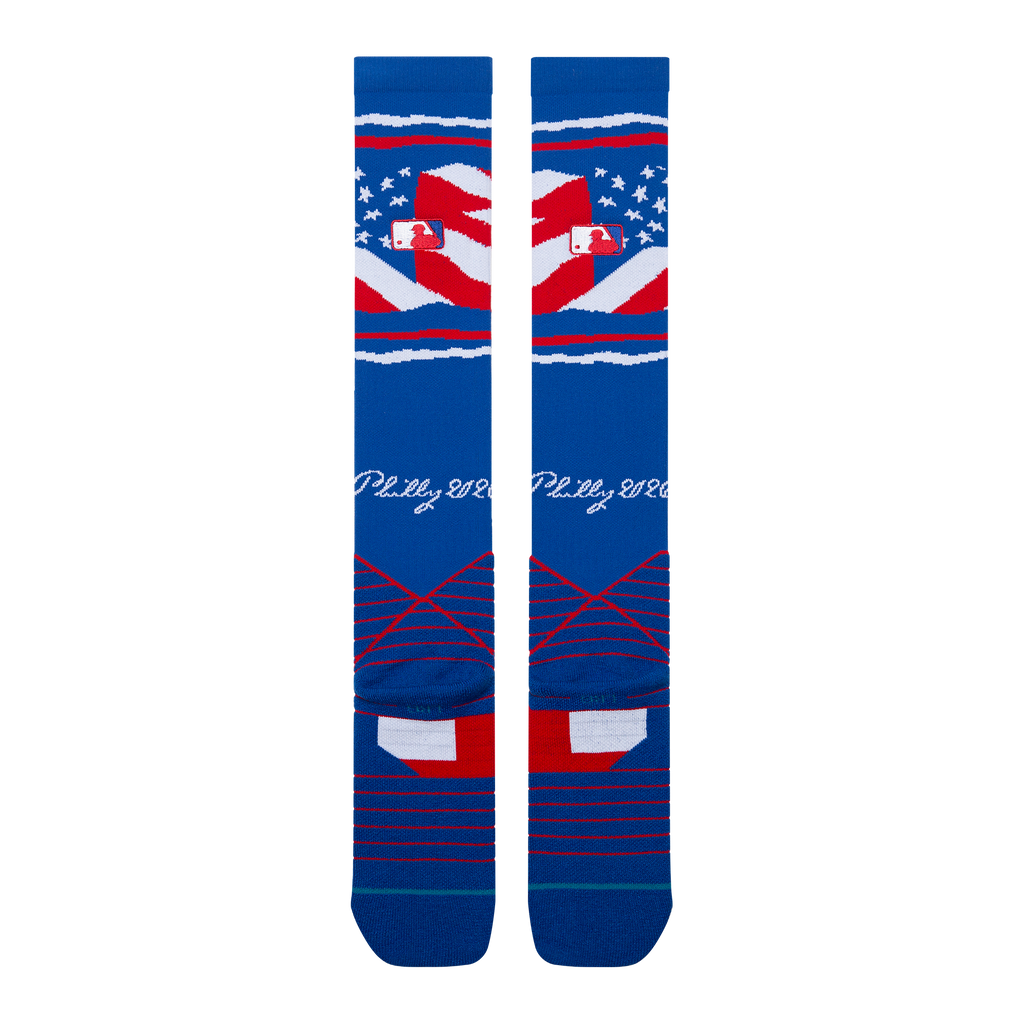 Stance 2026 MLB All-Star Game OTC Baseball Socks Blue | Adult Over-the-Calf Performance Socks product image 3, provided for