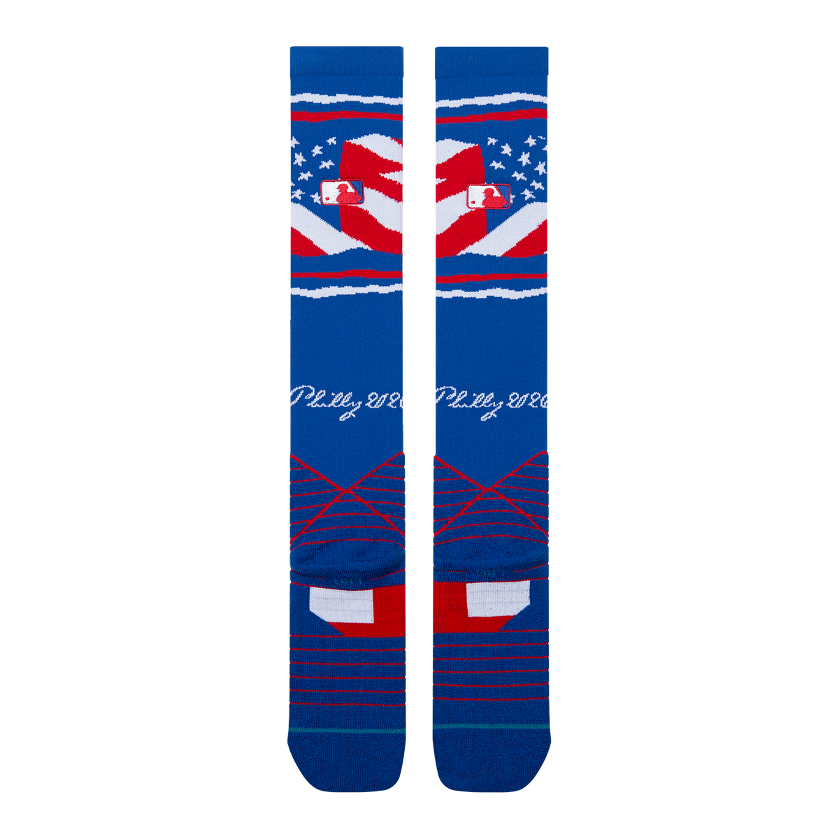 Stance 2026 MLB All-Star Game OTC Baseball Socks Blue | Adult Over-the-Calf Performance Socks product image 3, provided for