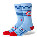 Stance Chicago Cubs ALT Crew Socks | MLB Team Crew Socks | Unisex product image 1, provided for visual reference and product