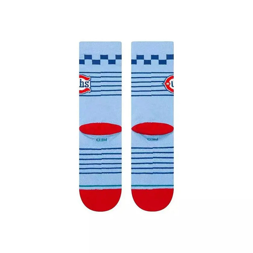 Stance Chicago Cubs ALT Crew Socks | MLB Team Crew Socks | Unisex product image 3, provided for visual reference and product
