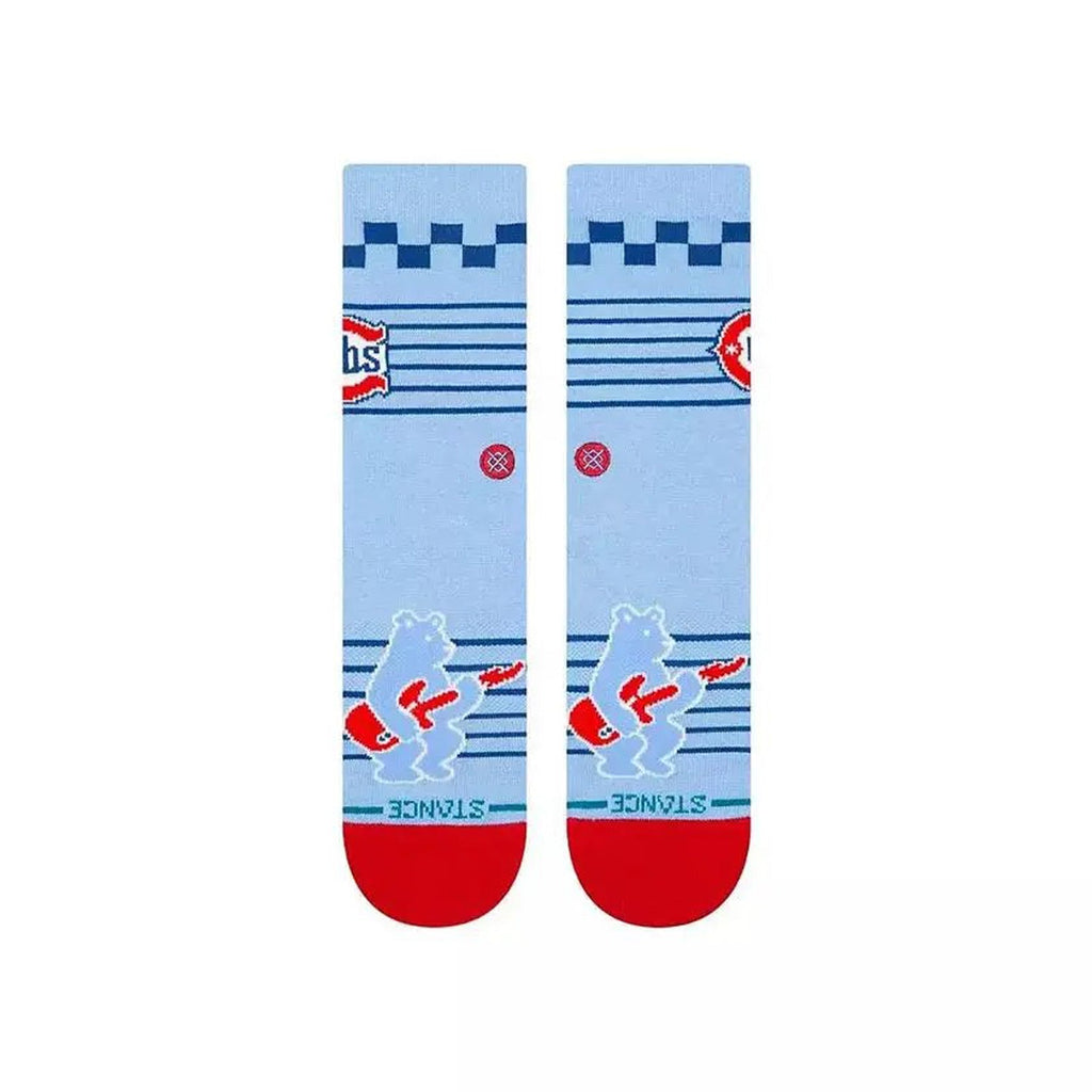 Stance Chicago Cubs ALT Crew Socks | MLB Team Crew Socks | Unisex product image 2, provided for visual reference and product