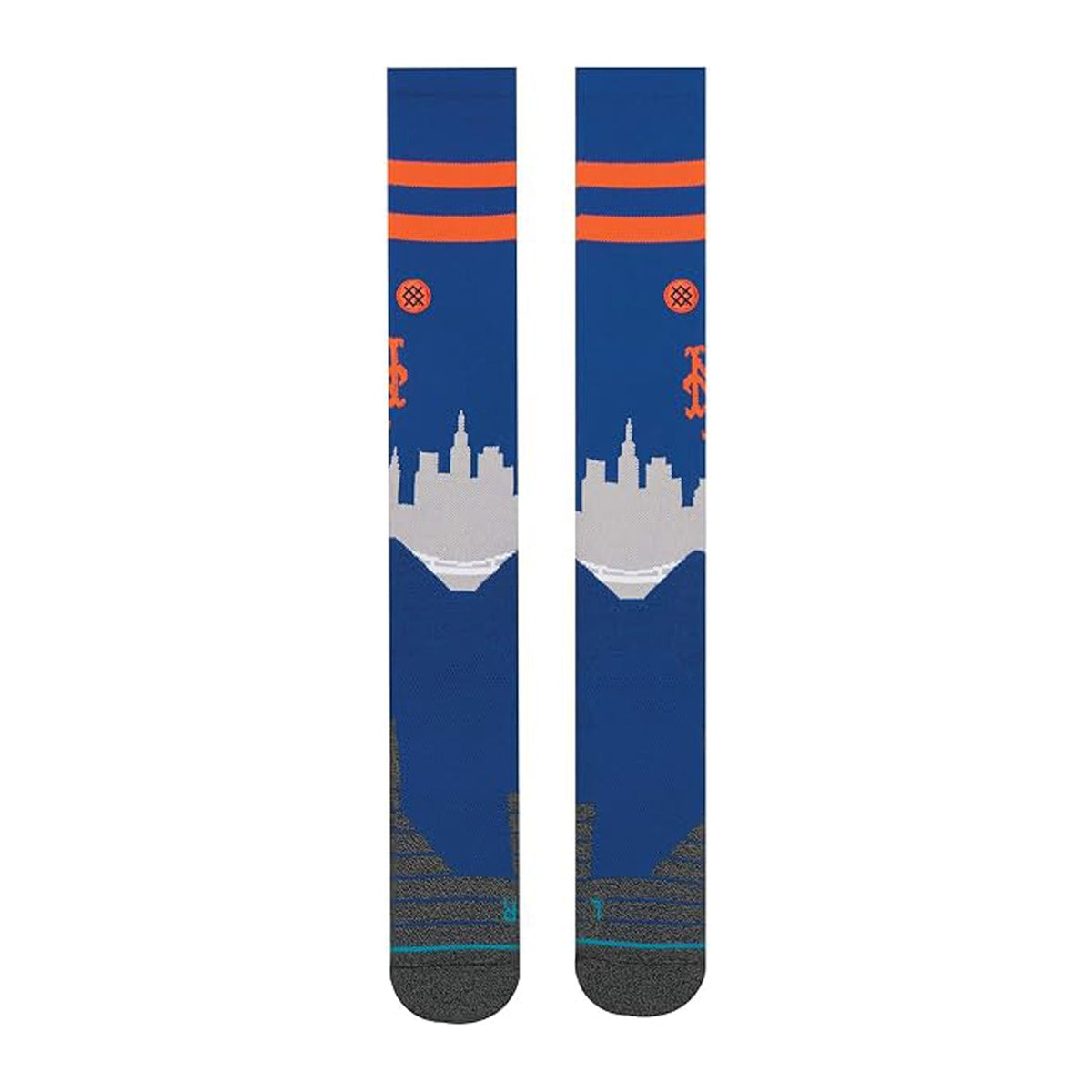 Stance Diamond Pro New York Mets Bridge OTC Baseball Socks Royal Blue | Adult Over-the-Calf Performance Socks product image