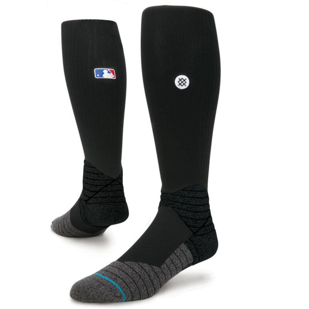 Stance Diamond Pro OTC Baseball Socks | MLB On-Field Over-the-Calf Performance Socks | Black product image 1, provided for