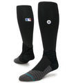 Stance Diamond Pro OTC Baseball Socks | MLB On-Field Over-the-Calf Performance Socks | Black product image 1, provided for