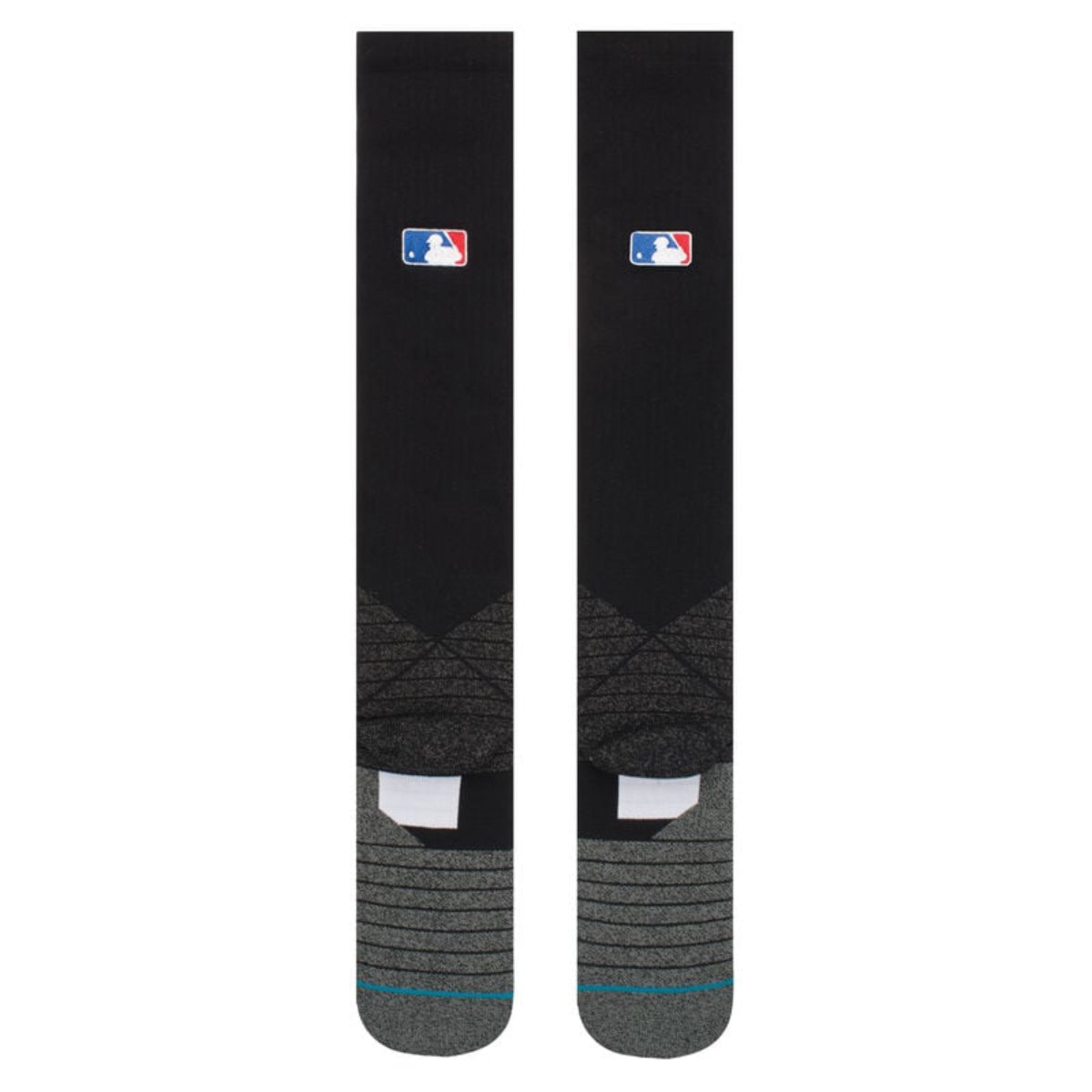 Stance Diamond Pro OTC Baseball Socks | MLB On-Field Over-the-Calf Performance Socks | Black product image 3, provided for