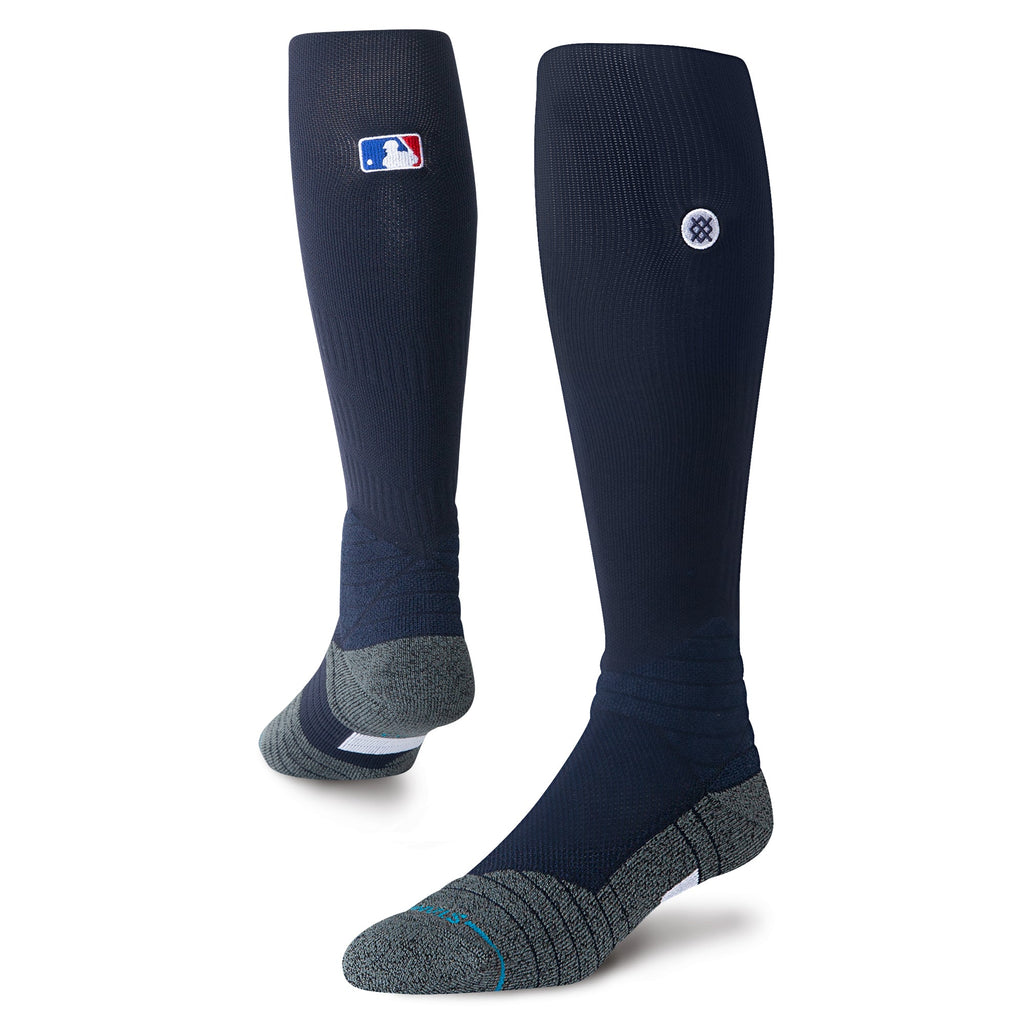 Stance Diamond Pro OTC Baseball Socks | MLB On-Field Over-the-Calf Performance Socks | Dark Navy product image 1, provided