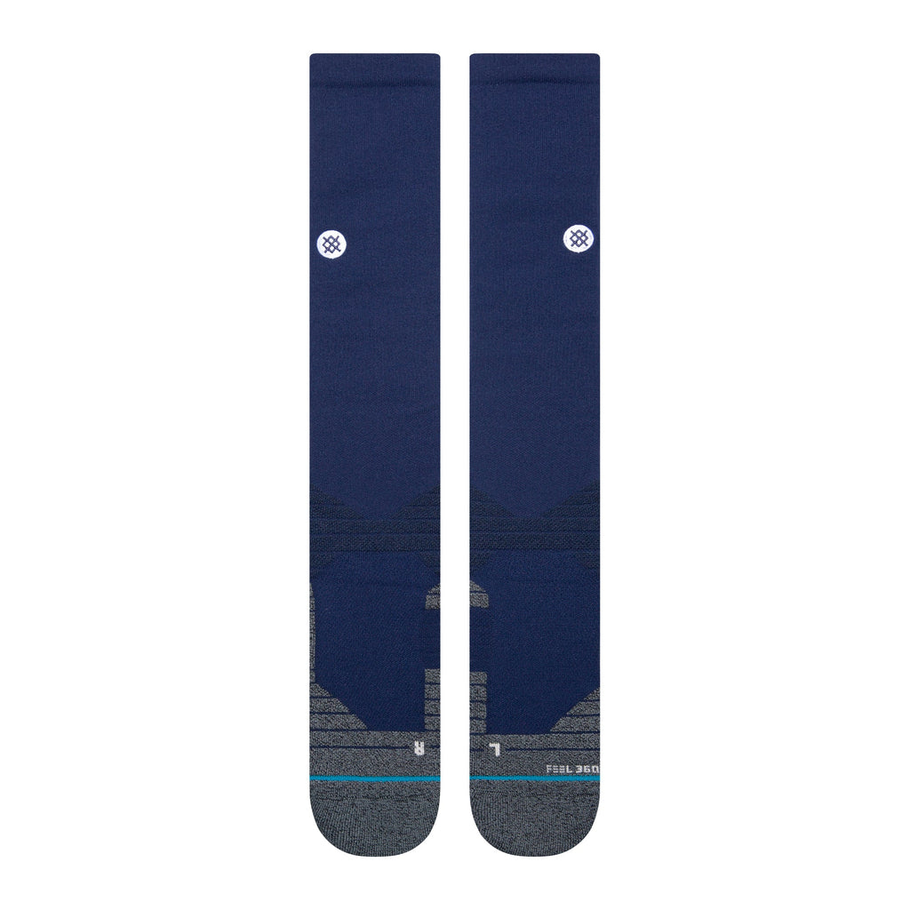Stance Diamond Pro OTC Baseball Socks | MLB On-Field Over-the-Calf Performance Socks | Navy product image 2, provided for