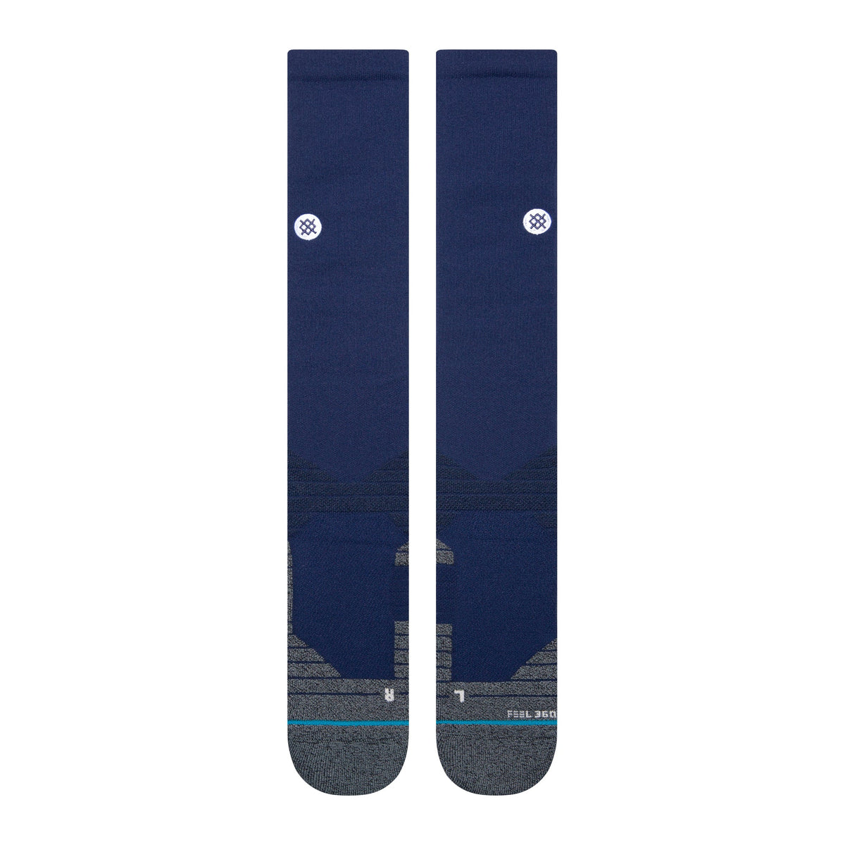 Stance Diamond Pro OTC Baseball Socks | MLB On-Field Over-the-Calf Performance Socks | Navy product image 2, provided for