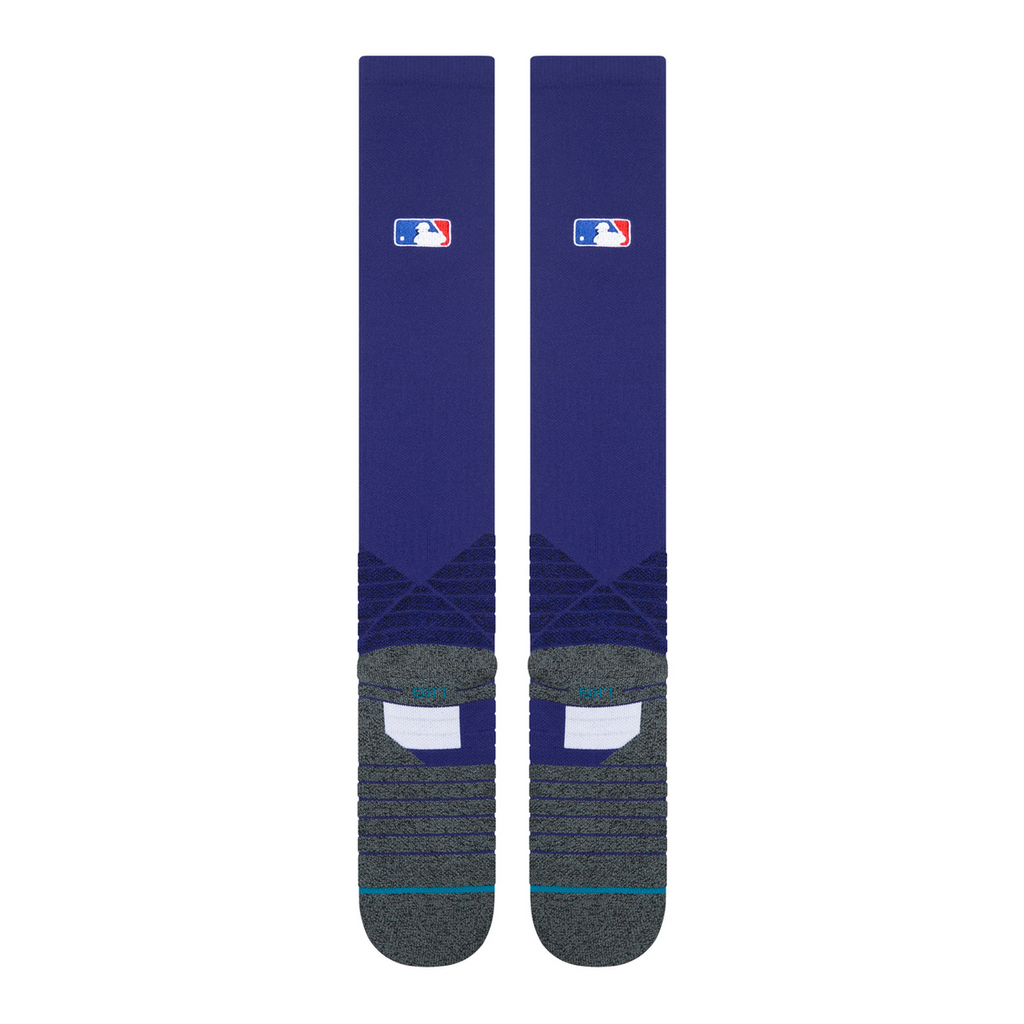 Stance Diamond Pro OTC Baseball Socks | MLB On-Field Over-the-Calf Performance Socks | Purple product image 3, provided for