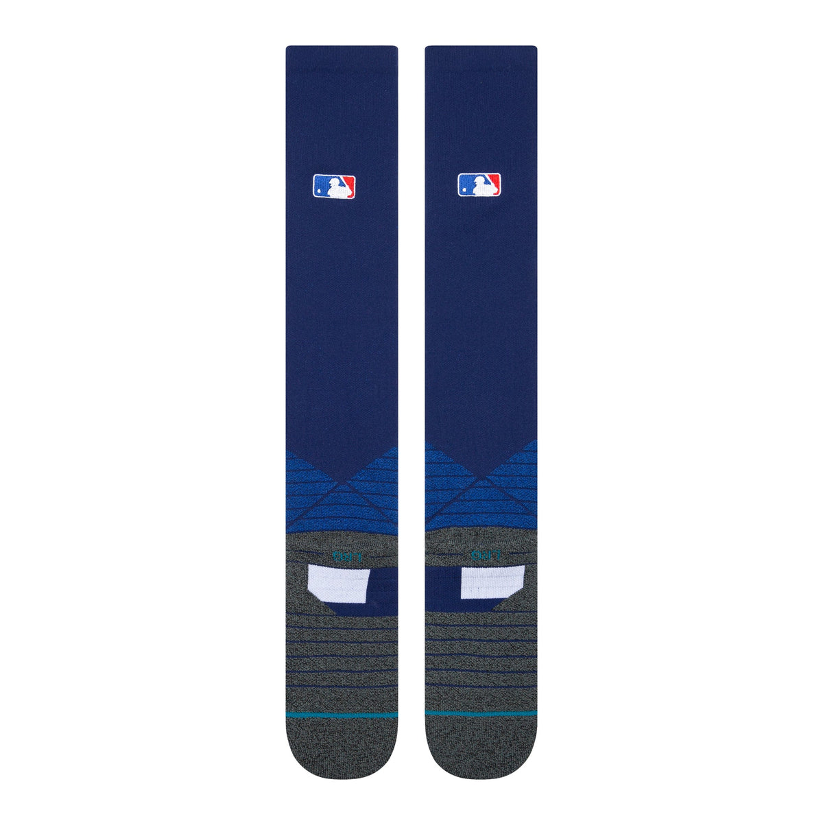 Stance Diamond Pro OTC Baseball Socks | MLB On-Field Over-the-Calf Performance Socks | Royal product image 3, provided for