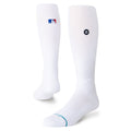 Stance Diamond Pro OTC Baseball Socks | MLB On-Field Over-the-Calf Performance Socks | White product image 1, provided for