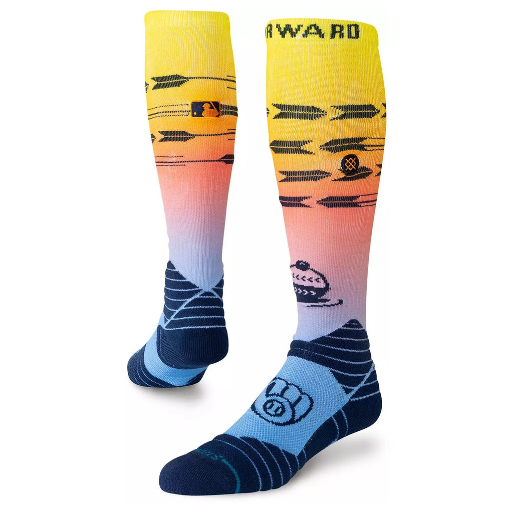 Stance Milwaukee Brewers 2026 City Connect OTC Baseball Socks | Adult Over-the-Calf Performance Socks product image 1,