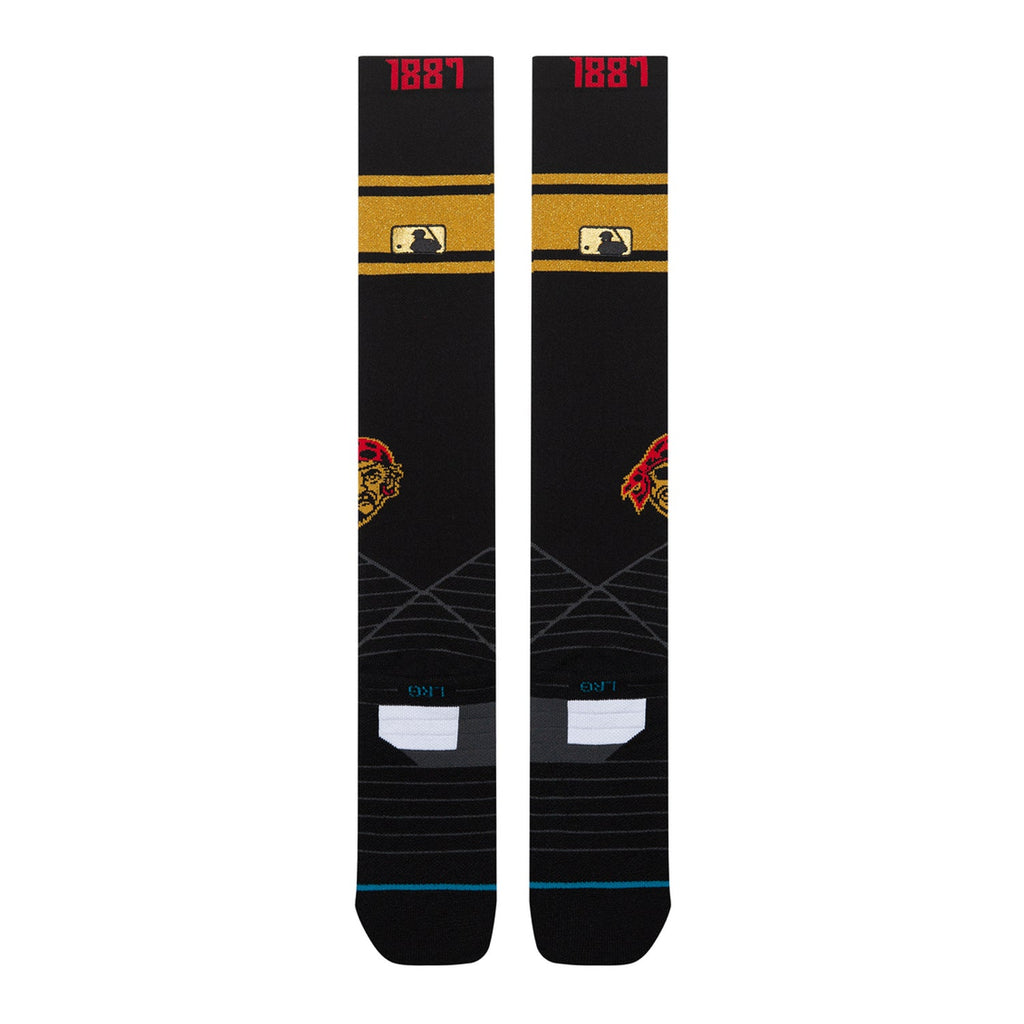 Stance Pittsburgh Pirates 2026 City Connect OTC Baseball Socks Black | Adult Over-the-Calf Performance Socks product image