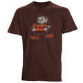 Cleveland Browns 47 Brand Chocolate Brown Soft Cotton Scrum T-Shirt product image 1, provided for visual reference and