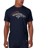 Denver Broncos 47 Brand Midnight Navy Soft Cotton Scrum T-Shirt product image 1, provided for visual reference and product