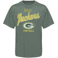 Green Bay Packers Inside The Line lll T-Shirt - Green product image 1, provided for visual reference and product detail
