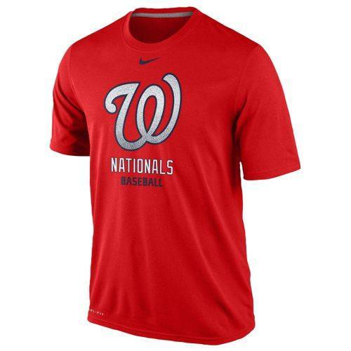 Washington Nationals Nike MLB Logo Legend 1.4 T-Shirt product image 1, provided for visual reference and product detail