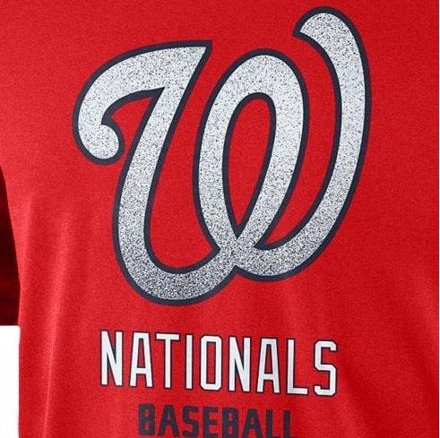 Washington Nationals Nike MLB Logo Legend 1.4 T-Shirt product image 2, provided for visual reference and product detail