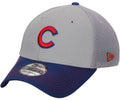 Chicago Cubs New Era Gray Neo 39THIRTY Flex Hat for Men product image 1, provided for visual reference and product detail