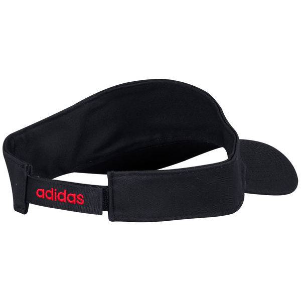 Chicago Blackhawks adidas Black Basic Adjustable Visor for Men product image 2, provided for visual reference and product