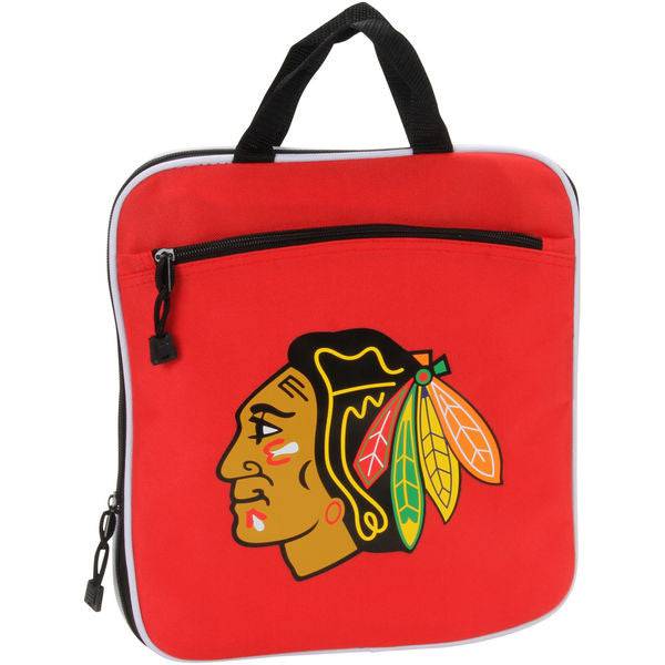 Chicago Blackhawks Red Steal Duffel Bag product image 3, provided for visual reference and product detail review