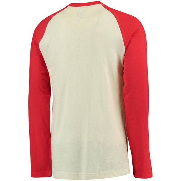 Mens Chicago Blackhawks Finished Long Sleeve Crew Neck T-Shirt By CCM product image 2, provided for visual reference and