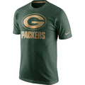 Green Bay Packers Superbowl 50 Gold Logo T-Shirt product image 1, provided for visual reference and product detail review