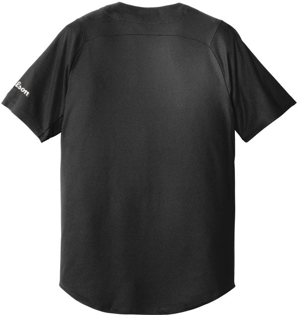 2024 Tigres del Licey Authentic Wilson Jersey - Black product image 2, provided for visual reference and product detail