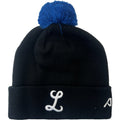 Official - Licey Black Skully Beanie (L) Hat with Pom Pom product image 1, provided for visual reference and product detail