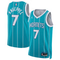 Unisex Charlotte Hornets Kon Knueppel Jordan Brand Teal Swingman Jersey - Icon Edition product image 1, provided for visual