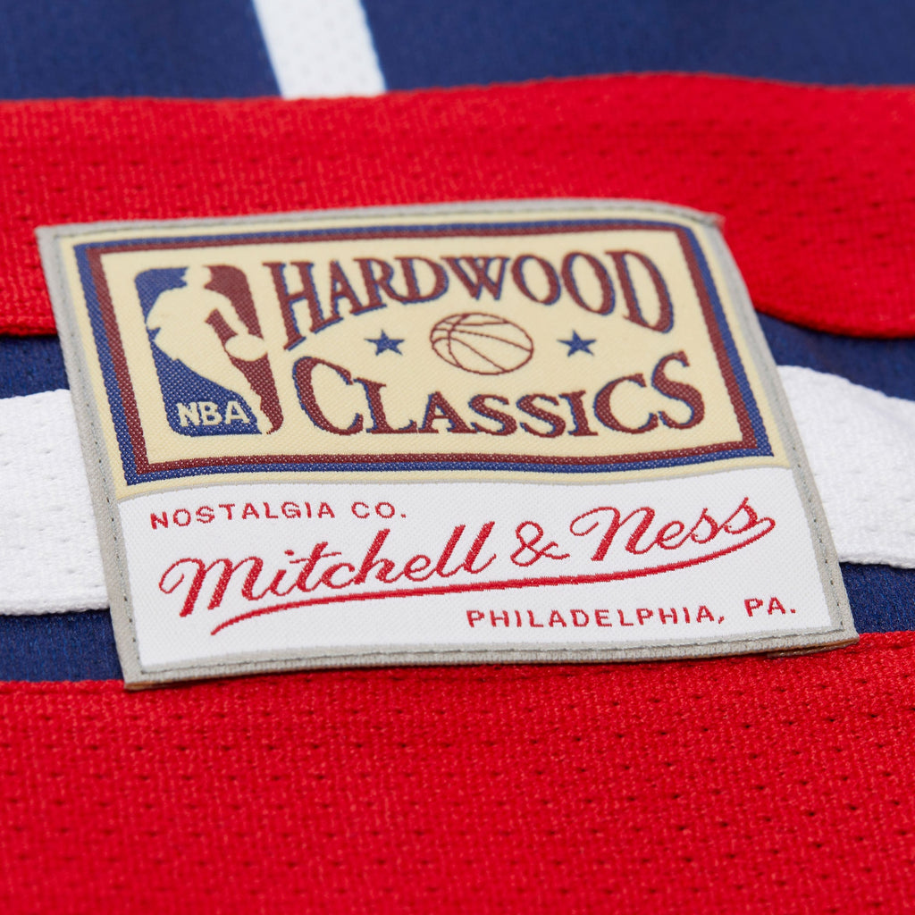 Unisex Houston Rockets Hakeem Olajuwon Mitchell & Ness Navy Maxxed Out Fashion Hockey Jersey product image 6, provided for